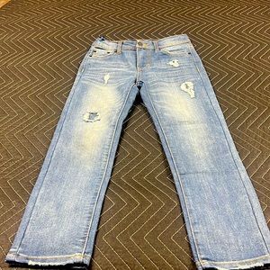 Brand buffalo, David Bitton color blue denim, boys size 7